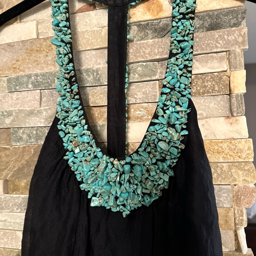 Bebe embellished top size small